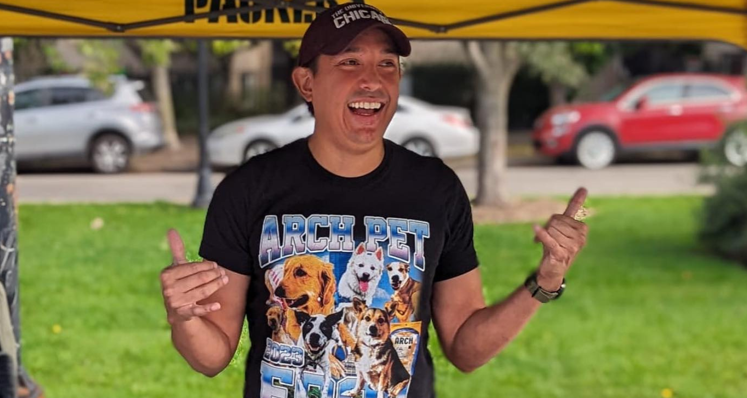 Gabe from Arch Add Farmer's Market Selling Products